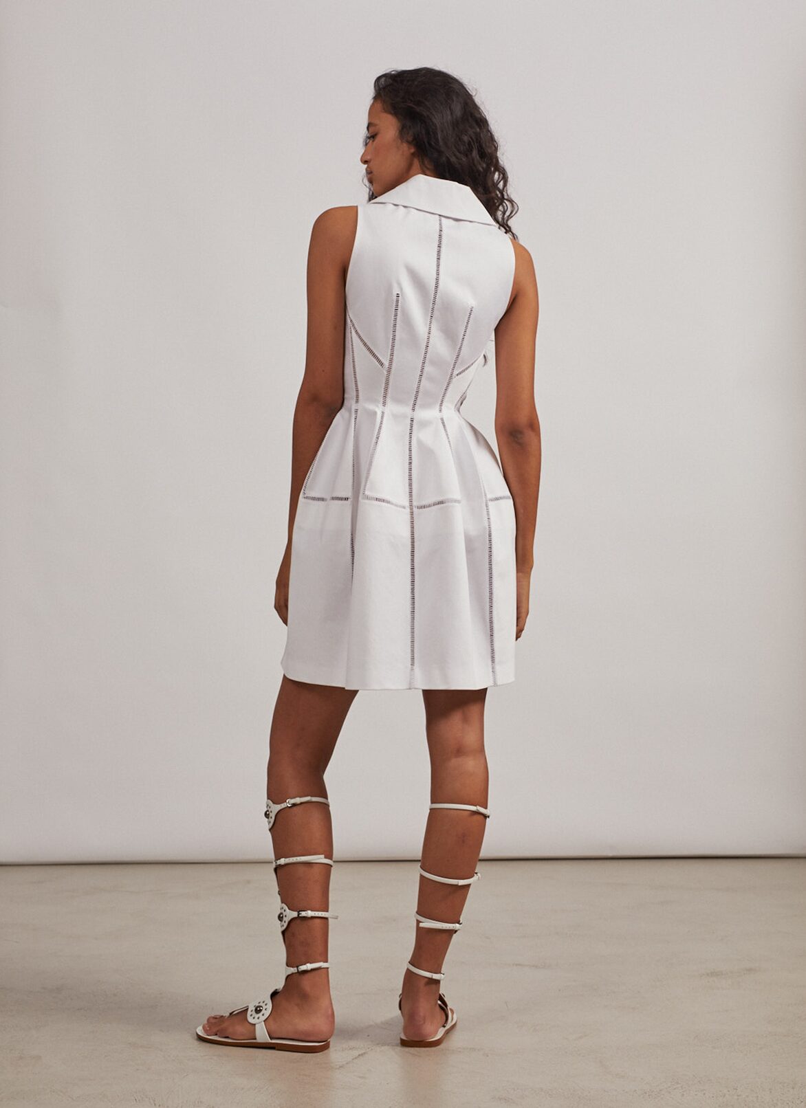 Edition 2007 The Ball Dress in Cotton satin ALAÏA WHITE EDITION 2007 THE BALL DRESS IN COTTON SATIN